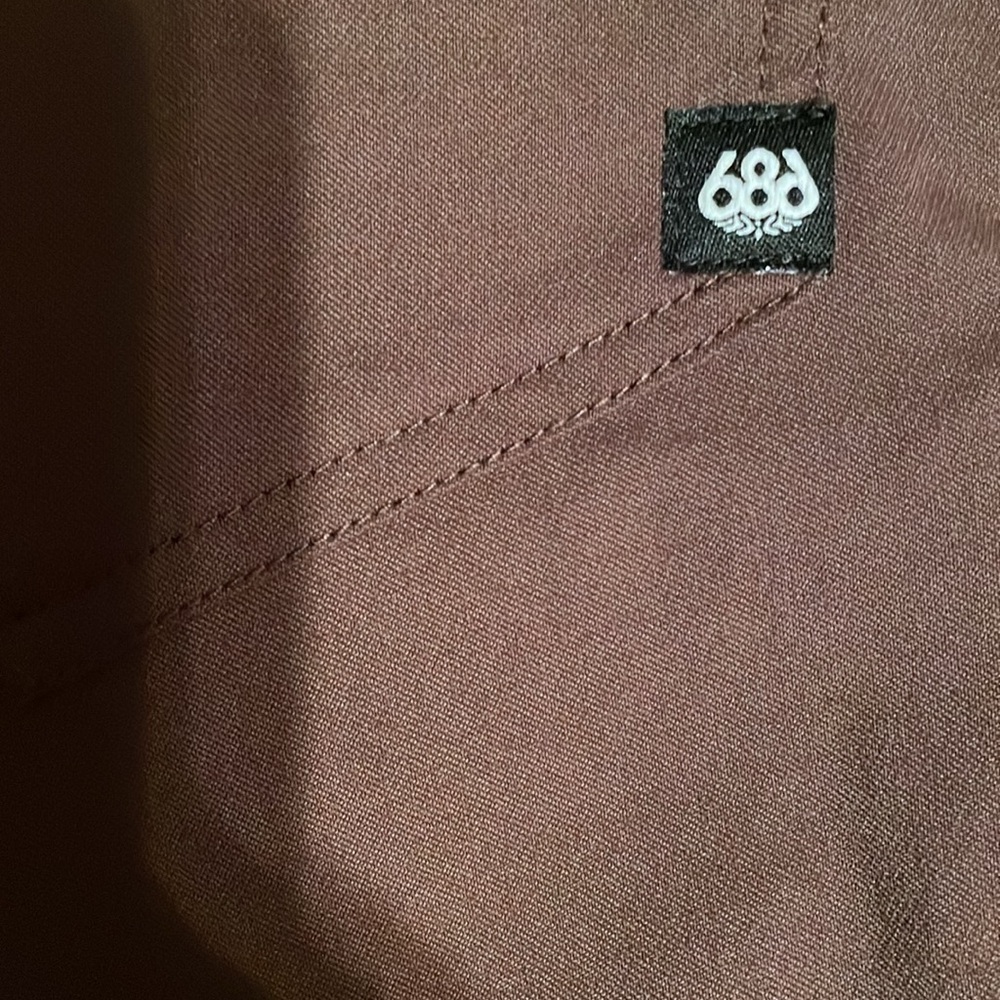 686 Men's Everywhere Brown Pants - Picture 3 of 4